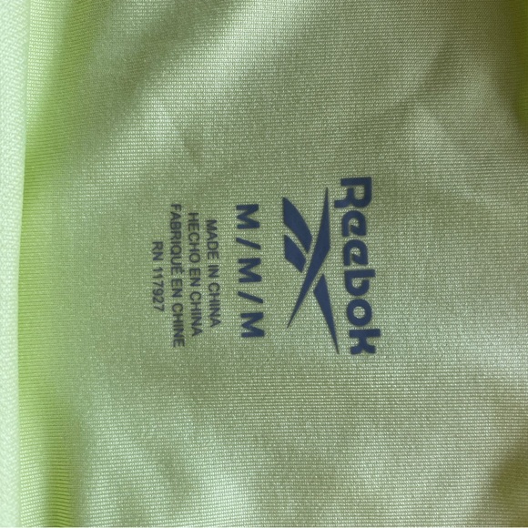 Women’s Light Lime Green Reebok athletic shorts, size medium - Picture 5 of 5